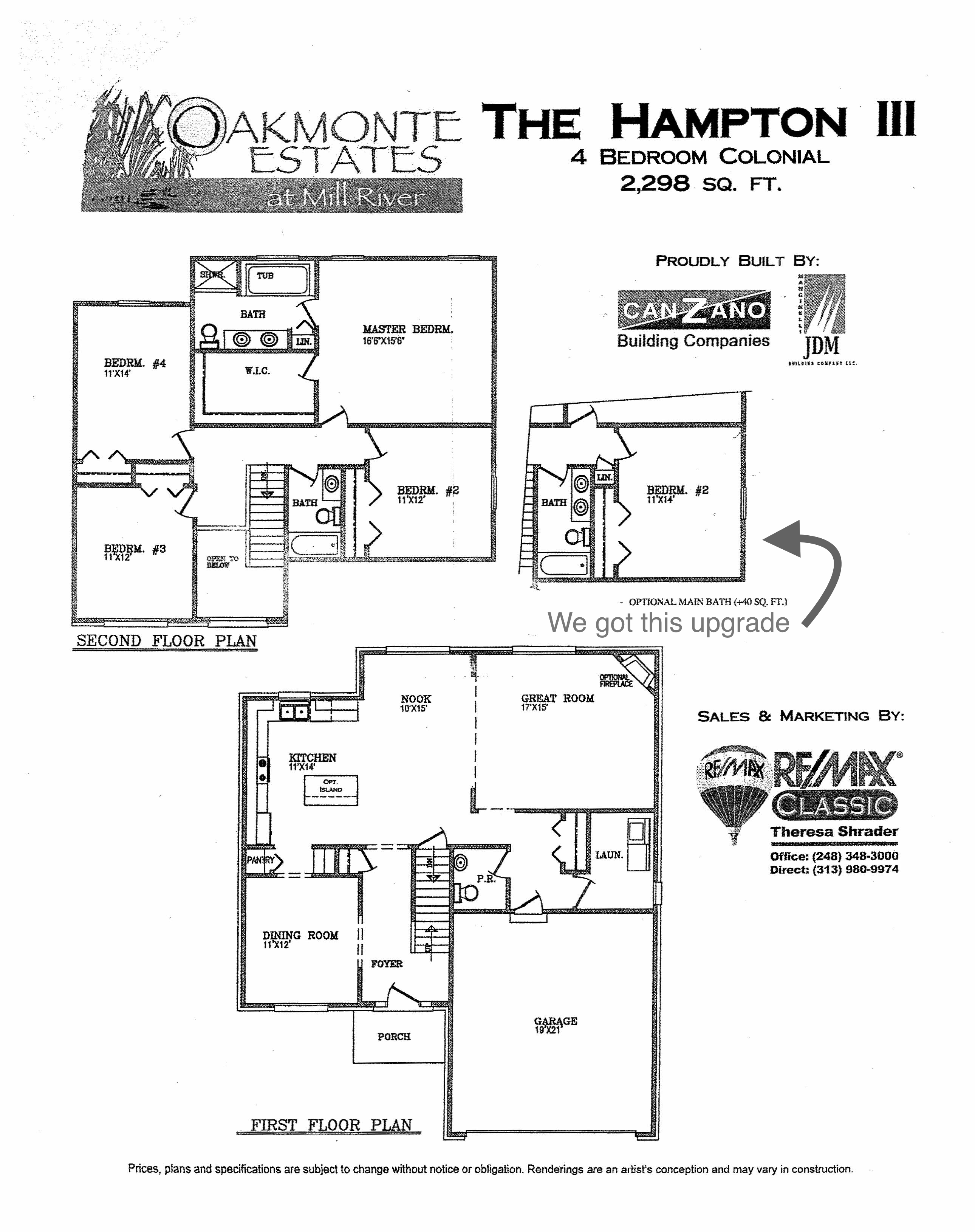 Hampton III Floor Plan