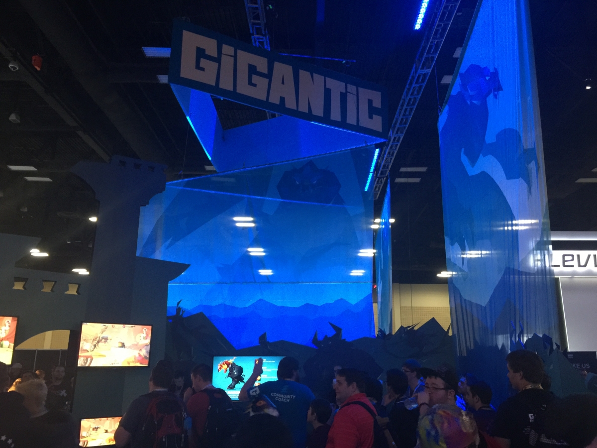 A new game that is out...Gigantic.