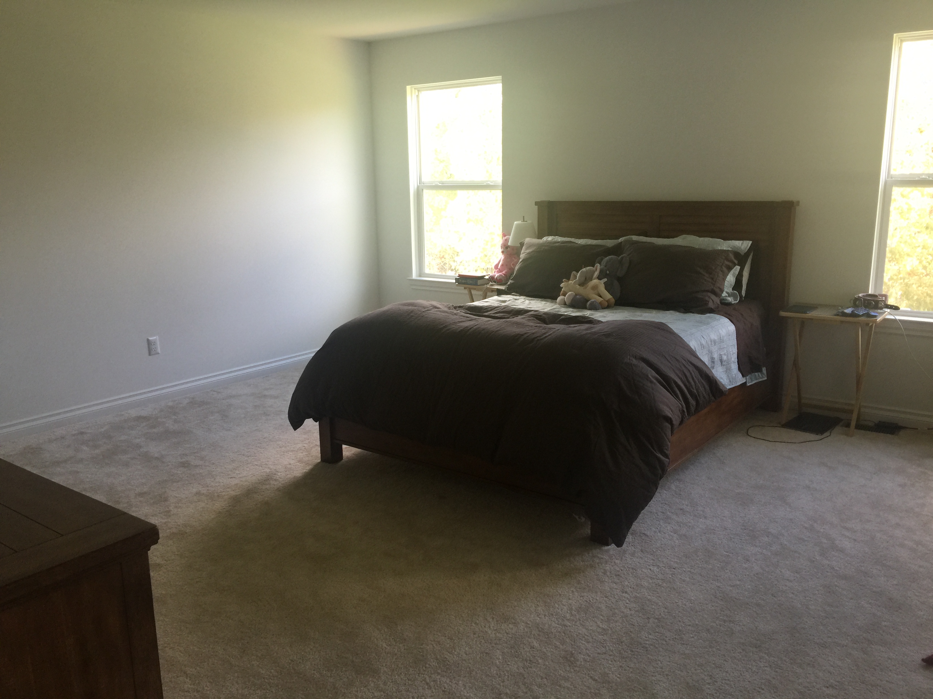 Our bedroom from the hallway        